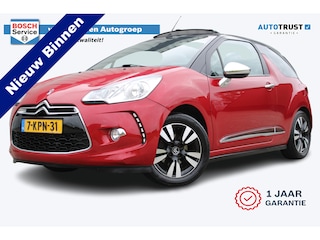 Citroën DS3 Cabrio 1.2 VTi So Chic | Incl. 12 maanden garantie | Cruise control | Elektrisch dak | Trekhaak afneembaar | Parkeersensoren | Navigatie | Bluetooth |