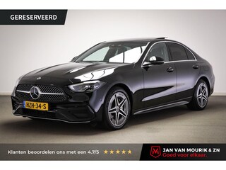 Mercedes-Benz C-klasse 300 e AMG Line | RIJASSISTENTIE PLUS PACK | PANORAMADAK | VOORKLIMATISERING | CAMERA