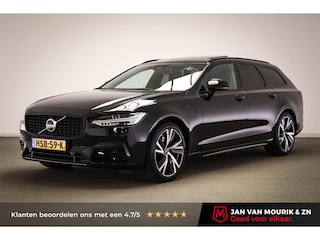 Volvo V90 2.0 T6 Plug-in hybrid AWD Ultimate Dark | LEDER PACK | PANORAMADAK | 360 CAMERA | TREKHAAK