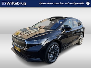 Skoda Enyaq iV 60 / PANO/ CAMERA/ PARK. SENSOREN/ LED/ LEDER/ STOELVERWARM./ ELEK. ACHTERKLEP/ GETINT GLAS/ 21" LMV