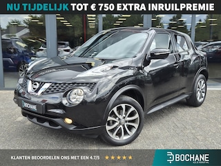 Nissan Juke 1.6 Connect Edition | Nieuwe Automaat bak | Achteruitrijcamera | Airco | Alcantara | Blind Spot | Navigatie | Volledige historie!