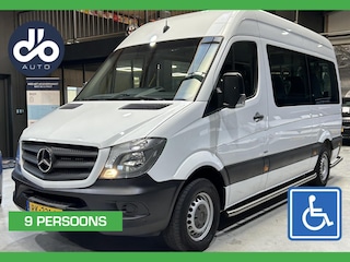 Mercedes-Benz Sprinter bus 314 2.2 CDI 143pk AUTOMAAT 9 PERSOONS I AUTM. ROLSTOEL LIFT I CLIMA I ORG.NL + NAP I KEURIG NETJES