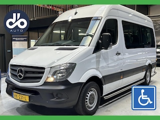Mercedes-Benz Sprinter bus 314 2.2 CDI 143pk AUTOMAAT 9 PERSOONS I AUTM. ROLSTOEL LIFT I CLIMA I ORG.NL + NAP I KEURIG NETJES