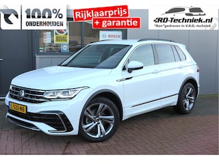Volkswagen Tiguan 1.5 TSI 150pk DSG 2xR-Line Virtual Cockpit , Trekhaak, Camera , Navi , DAB+ , Carplay , Led verlichting etc.