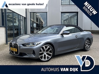 BMW 4-serie Cabrio 420i High Executive | NL Auto/2e Eig./Voll.Historie/Navi/Leder/Head-Up/Clima/Cruise/Apple CarPlay-Android Auto