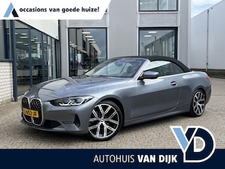 BMW 4-serie Cabrio 420i High Executive | NL Auto/2e Eig./Voll.Historie/Navi/Leder/Head-Up/Clima/Cruise/Apple CarPlay-Android Auto