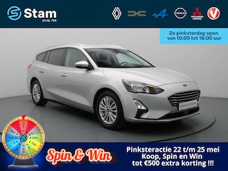 Ford Focus Wagon 125pk EcoBoost Hybrid Titanium X Business Camera | Cruise | Climate | Navi | Parkeersens. v+a