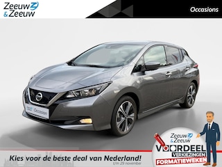 Nissan Leaf N-Connecta 40 kWh | Lage kilometerstand | 1e Eigenaar | 360 Graden Camera | Stoelverwarming | Nav | Telefoon |