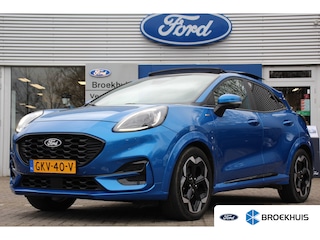 Ford Puma 1.0EB Hybrid ST-Line X | NL-AUTO | 1E EIGENAAR! | WINTERPACK | ADAPTIVE CRUISE | DODE HOEK | DEALER OH! | PANODAK | 360° CAMERA | PRACHTIGE STAAT!