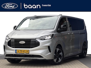 Ford Transit Custom 320 2.0 TDCI L2H1 Limited Dubbel Cabine 170 PK Automaat | 2x Schuifdeur | Driver Ass. Pack | ACC | BLIS | Groot scherm | Apple Carplay | 17 inch | AGR stoel | Keyless|