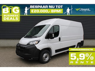 Peugeot Boxer 2.2 HDi 140PK L2H2 3,5T I Zwaar | Trekhaak 3.000KG Trekgewicht I Pack Techno I Verzwaarde vering I Navigatie