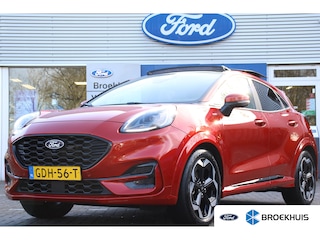 Ford Puma 1.0EB Hybrid ST-Line X | NL-AUTO | 1E EIGENAAR! | WINTERPACK | ADAPTIVE CRUISE | DODE HOEK | DEALER OH! | PANODAK | 360° CAMERA | PRACHTIGE STAAT!