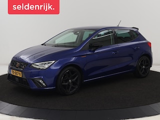 Seat Ibiza 1.0 TSI FR | Stoelverwarming | Adaptive cruise | Carplay | Full LED | Keyless | Parkeerhulp | Climate control | Cruise control | Navigatie | Sportstoelen