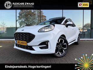 Ford Puma 1.0 EcoBoost 155 Hybrid ST-Line X First Edition - Pano/Schuifdak - Winterpakket - Navi - Half Leder