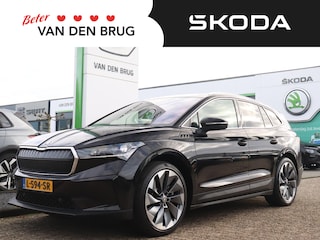 Skoda Enyaq iV 204pk 80 | Lederen bekleding | Warmtepomp | Trekhaak | Achteruitrijcamera | Dynamic chassis control | Head-Up Display |