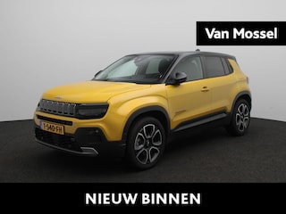 Jeep Avenger 54 kWh Summit | Navi | 18" velgen | Led Koplampen | Camera | Elec. Achterklep |
