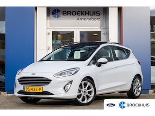 Ford Fiesta 1.0 EcoBoost Titanium | Panorama-dak | Cruise adaptief | B&O audio | Camera | Apple Carplay/Android Auto | Navigatie | Achteruitrijcamera | Apple Carplay/Android Auto|telefoonintegratie premium | Audio installatie premium