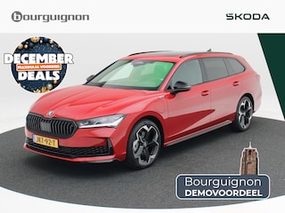 Skoda Superb Combi 1.5 TSi 204 Pk PHEV Automaat Sportline Business | Panoramadak | Trekhaak | Head-Up | 19 Inch | Stoelverwarming | Camera