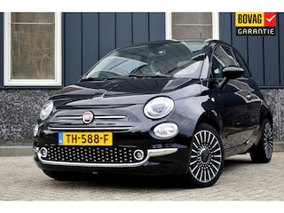 Fiat 500 1.2 Lounge Rijklaarprijs-Garantie Panorama dak Navigatie Airco Cruise control