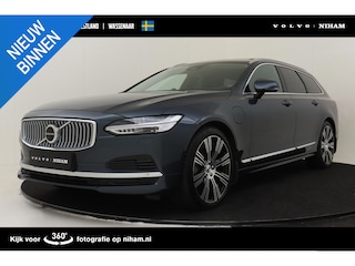 Volvo V90 T8 PLUG-IN HYBRID AWD ULTRA BRIGHT *FULL OPTIONS!* -PANO.DAK|BOWERS&WILKINS|LUCHTVERING|GEVENT.LEDER+MASSAGE|20"|360°CAM|TREKHAAK