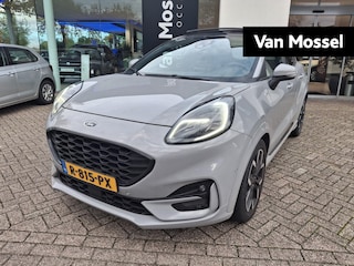 Ford Puma 1.0 EcoBoost Hybrid ST-Line X | NAVIGATIE | ACHTERUITRIJCAMERA | PANORAMADAK | HALF LEDEREN BEKLEDING | STUUR- & STOELVERWARMING | ELEKTRISCHE ACHTERKLEP | KEYLESS ENTRY & START |
