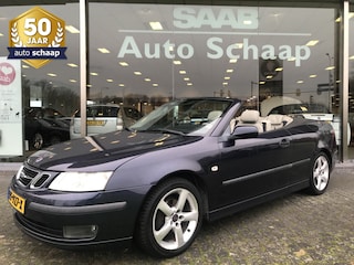 Saab 9-3 Cabrio 2.0t Vector Automaat | Rijklaar incl garantie | Blauwe kap Parkeersensoren Mistlampen voor