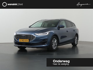 Ford Focus Wagon 1.0 EcoBoost Hybrid Titanium | Navigatie | Climate Control | Cruise Control | Parkeersensoren |