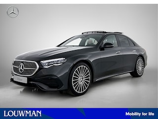 Mercedes-Benz E-klasse 300 e Sport Edition | Nightpakket | MBUX Superscreen | GUARD 360° vehicle protection Plus | Panoramaschuifdak | Smartphone integratie | DISTRONIC | Memorypakket | 360°-camera |
