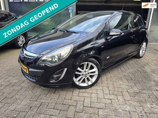 Opel Corsa 1.4-16V Cosmo | 12MND GARANTIE | NW APK | LEDER| NAVI | OPC LINE |