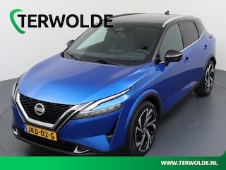 Nissan Qashqai 1.3 MHEV Xtronic Tekna Plus | AUTOMAAT | Panoramadak | Lederen Bekl. | BOSE Audio |