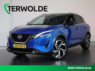 Nissan Qashqai 1.3 MHEV Xtronic Tekna Plus | AUTOMAAT | Panoramadak | Lederen Bekl. | BOSE Audio |