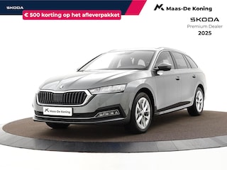 Skoda Octavia Combi 1.0 e-TSI 110pk DSG Business Edition Plus · Apple/Android Car Play · Dodehoeksensor · Navigatie · Keyless · Elek. Achterklep · P-Sensoren · 17'' Inch · Garantie t/m 14-08-2027 of 100.000km