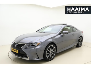 Lexus RC 300h F Sport Premium Hybride | Automaat | VOL opties  | Mark Levinson | Lederen bekleding | Stoel/stuurverwarming | Schuif/kantel dak | Cruise Control | Navigatie | 1e eigenaar