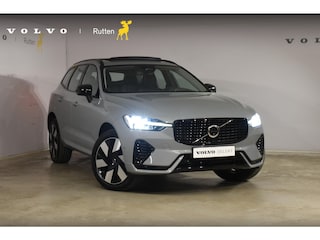 Volvo XC60 T6 350PK Automaat Plug-in Hybrid AWD Ultra Dark / Navigatie / Luchtvering / 360 Camera / Adaptieve Cruise Control / Stuurverwarming / Stoelverwarming v+a / Elektr. Achterklep / Schuifdak / Trekhaak