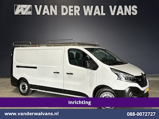 Renault Trafic 2.0 dCi 120pk L2H1 Inrichting Euro6 Airco | 2x zijdeur | Imperiaal | LED | Trekhaak | Cruisecontrol | Camera Parkeersensoren, Bijrijdersbank