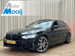 BMW 5-serie Touring 520i *M-Sport* Panoramadak / LASER / Stoelkoeling / Keyless / Memory Seat / Apple Carplay / Org.NL! / 19"LMV