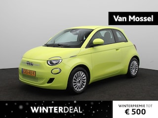 Fiat 500 RED 24 kWh | Unieke kleur | Carplay |