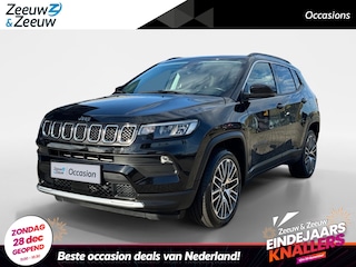 Jeep Compass 4xe 190 Plug-in Hybrid Electric Night Eagle AT | Winter Pack | Business Pack | Schuif/Kantel Dak | Camera | Apple CarPlay/Android Auto | Climate Control | Digital Cockpit | Adaptive Cruise Control | Full LED | Lichtmetalen Velgen |