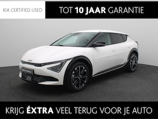 Kia EV6 Plus 84 kWh | dit jaar leverbaar!| bijtelling 17%| stoel- & stuurverwarming| stoelverkoeling| Gt-line velgen| zwarte typeaanduiding| vraag voor beschikbaarheid|