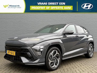 Hyundai Kona 1.6 GDI HEV 141pk DCT N-line Edition | N-line accenten | Adaptive Cruise Control | Navigatie | 18 inch N-line velgen