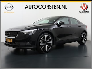 Polestar 2 AUT. 408 pk 0-100 4,7Sec AWD Long Range Dual Motor 78kWh Pano-Dak Electr.Stoelen+Geheugen+Verwarmd+Achterbank+Stuur Adaptive-Cruise Carplay Android 360°Camera 20"Lmv Led-Adaptief WiFi PDC Park-Assist System-Home-Link Elektr.A.Klep Google Maps ECC Apps SOH 93% Verkeersbord detectie Regen-Lichtsensor Virtual-Cockpit Home-Link Bots waarschuwing Autonoom-Rem Lane Assist Keyless Connected 11KW AC laden tot 150kw DC Laden 4x4 1e Eigenaar Volledig Volvo_Polestar-Dealer Onderhouden Origineel Nederlandse Auto 1.500kg Trekvermogen 660Nm! € 60.000 nieuw!