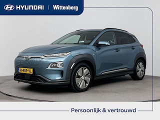 Hyundai Kona EV Premium 64 kWh | Stoel stuur verwarming + verkoeling | Elektrische stoelen | Warmtepomp | Head-up Display |