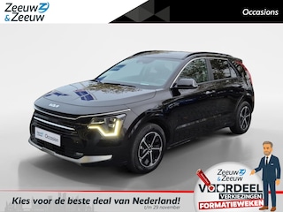 Kia Niro 1.6 GDi Hybrid DynamicPlusLine | Climate Control | Navigatie | Open Dak | Leer | Stoelverwarming | Stuurverwarming | Elektrische Kofferbak |