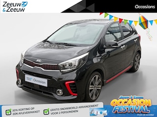 Kia Picanto 1.0 T-GDI GT-Line NAVI AIRCO CAMERA LEER STOELVERWARMING APPLE CARPLAY ANDROID LM VELGEN 5 DEURS ZEER MOOIE AUTO 12 MAANDEN GARANTIE