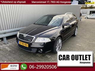 Skoda Octavia Combi 2.0 TFSI RS Half Leer, Clima, Stoelvw, CC, PDC, LM, nw. APK – Inruil Mogelijk –