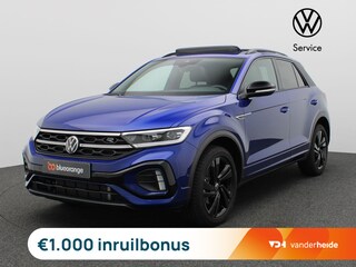 Volkswagen T-Roc 1.5 TSI R-Line Edition 150PK DSG Pano-Schuifdak, Black Style, Trekhaak, Matrix LED, Keyless, 16” lm winterset, Elektr. Achterklep, 18” LM Velgen, Side Assist