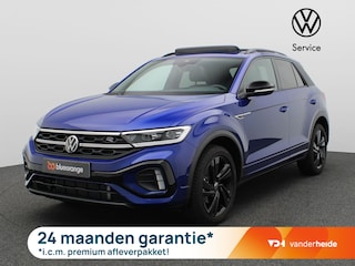Volkswagen T-Roc 1.5 TSI R-Line Edition 150PK DSG Pano-Schuifdak, Black Style, Trekhaak, Matrix LED, Keyless, 16” lm winterset, Elektr. Achterklep, 18” LM Velgen, Side Assist