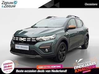 Dacia Sandero Stepway 90PK CVT TCe Extreme Automaat | 1e eigenaar | NAP | Camera | Parkeersensoren | Apple CarPlay/Android Auto | Climate Control | Licht & Regen Sensor |