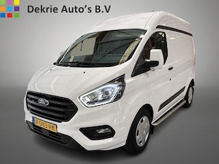 Ford Transit Custom 340 2.0 TDCI Automaat 131PK H2 Trend 3Pers. *ideaal voor Camper* Navigatie / Pdc./ Airco / Safety&Comfort pack / Driver assist / Stoelverwarming / Distributie vv.bij 36.126 KM / / Apk nieuw