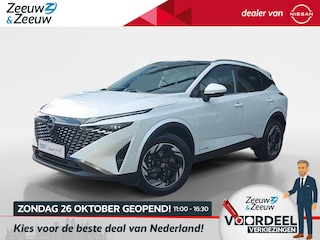 Nissan Qashqai 1.5 e-Power N-Connecta |Cold Pack|Navigatie|Camera 360vieuw|Parkeersensoren voor en achter|Applecarplay & Androidauto|Panoramischdak|LMwielen|Propilot|Demo|